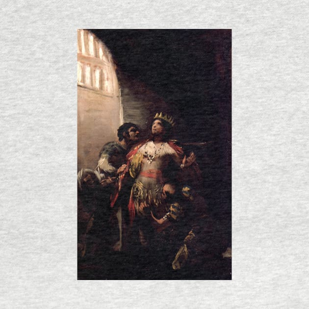 St Hermenegild in Prison by Francisco Goya by Classic Art Stall